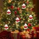 thumbnail image 3 of Adornos navideños Tarjeta de listado irregular de madera de Navidad Decoración de árbol de Navidad de madera Wmkox8yii gf6650, 3 of 8