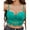Peach Blue, variant on Avidlove Sexy Lace Bralette Bra for Women Lingerie V Neck Strap Bustier Tank Tops Lace Cami Crop Tops