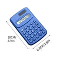 thumbnail image 3 of CASAFUN Desktop Calculator 8 Digit with Solar Power and Easy to Read LCD Display, Big Buttons, for Home, Office, School, Class and Business Smart Calculator Pocket Size for Kids, 3 of 6