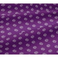 thumbnail image 5 of oneOone Silk Tabby Fabric Leaves & Floral Block Printed Fabric 1 Yard 42 Inch Wide, 5 of 5