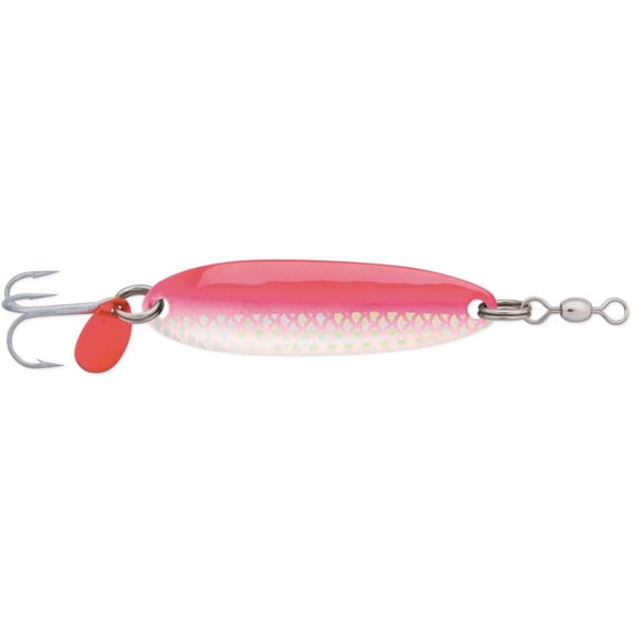Luhr Jensen 1/4 Krocodile Spoon (Treble Hook) Glow UV Cerise