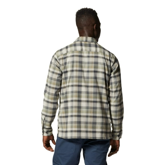 Mountain Hardwear Men's Standard One Long Sleeve Shirt, Sandblast Another Voyage Plaid, Medium