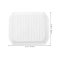thumbnail image 2 of WHAMVOX 3Pcs Oven Grilling Rack Baking Tray PP Material for Family Gatherings, 2 of 7