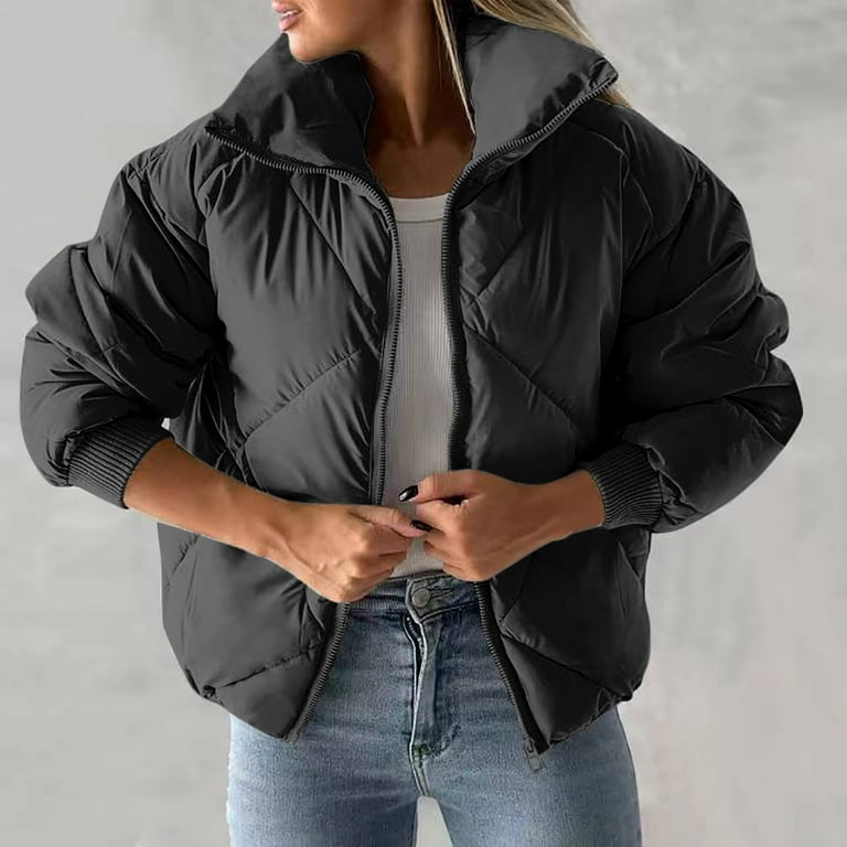 Stand Collar Hooded Short Down Jacket Stand Collar Hooded Short Down Jacket