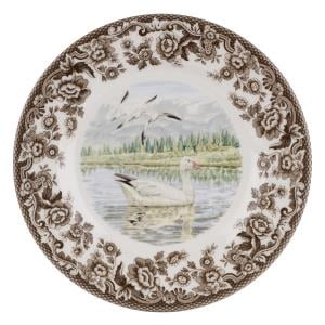 

spode 1597150 woodland snow goose salad plate
