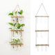 thumbnail image 4 of de Cristal Florero Moderno Florero Soporte de Estante Terrario Colgante para Propagar Plantas Hidropoinc, Decoración con , Madera natural 3capas de madera natural Macarena Florero de tubo de ensayo, 4 of 8