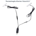 thumbnail image 3 of XISAOK 1 to 2 USB Power Supply Kit for AA Battery Replace 1-4pcs AA Battery -Eliminator, 3 of 18