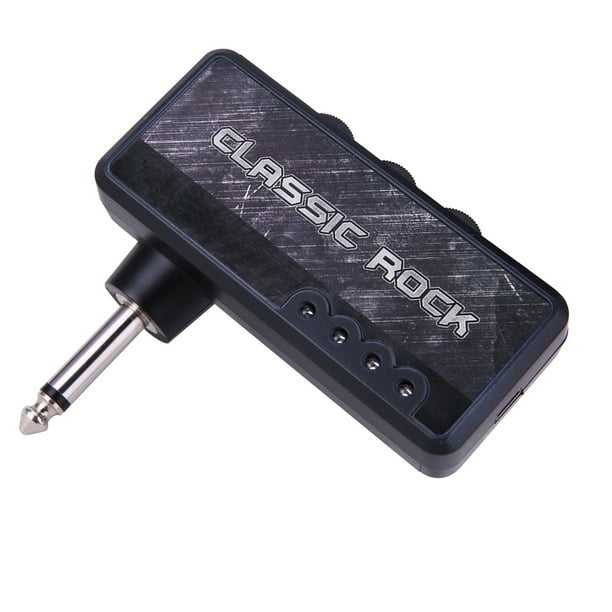 ammoon Electric Guitar Headphone Amplifier Amp 1/4 Inch Plug 3.5mm