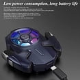 thumbnail image 3 of Mobile Game Trigger Joystick Gamepad with Heatsink for Aim and Shoot L1 R1 Button Grip for Mobile Phones with a Width of 67-85mm Three-speed Wind Speed Adjustment J3U5, 3 of 8