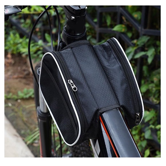 bicycle bags - 2 items - waterproof bicycle bags - single bicycle bag - bicycle top tube bags - double bicycle bags