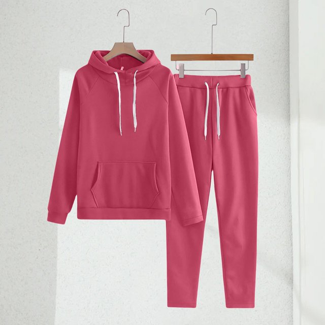 Women'S Solid Color Solid Color With Hat Sports Suit Women