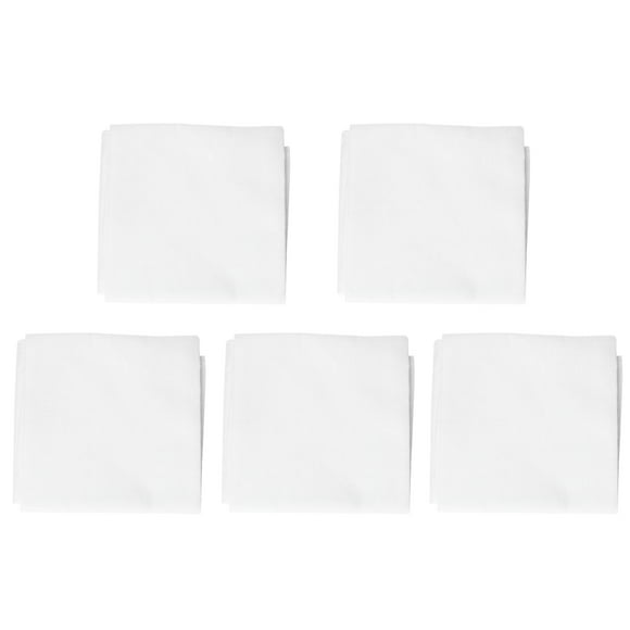 SHISUYAN 5Pcs Tofu Cheesecloth Cotton Muslin Reusable Cotton Fabric Hemmed Cheese Cloth