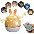 thumbnail image 1 of Baby Projector Night Light, Led Kids Night Light Music Light Light 360 Rotation, 8 Songs, 6 Projecting Movies, Stars Kids Projector Light, 1 of 5