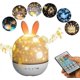 thumbnail image 1 of Baby Projector Night Light, LED Kids Night Light Music Light Light 360 Rotation, 8 Songs, 6 Projecting Movies, Stars Kids Projector Light, 1 of 5