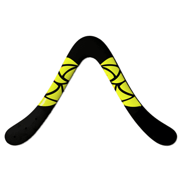 Prasad Sport Boomerang - carbon infused plastic boomerang for precision throwing