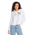 thumbnail image 4 of Sudadera Puma ESS + Cropped para Mujer 848429-02 blanco L Puma 848429-02 SUD. ESS + CROPPED HOD, 4 of 5