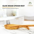 thumbnail image 2 of Olive Wood Spoon Rest, 2 of 9