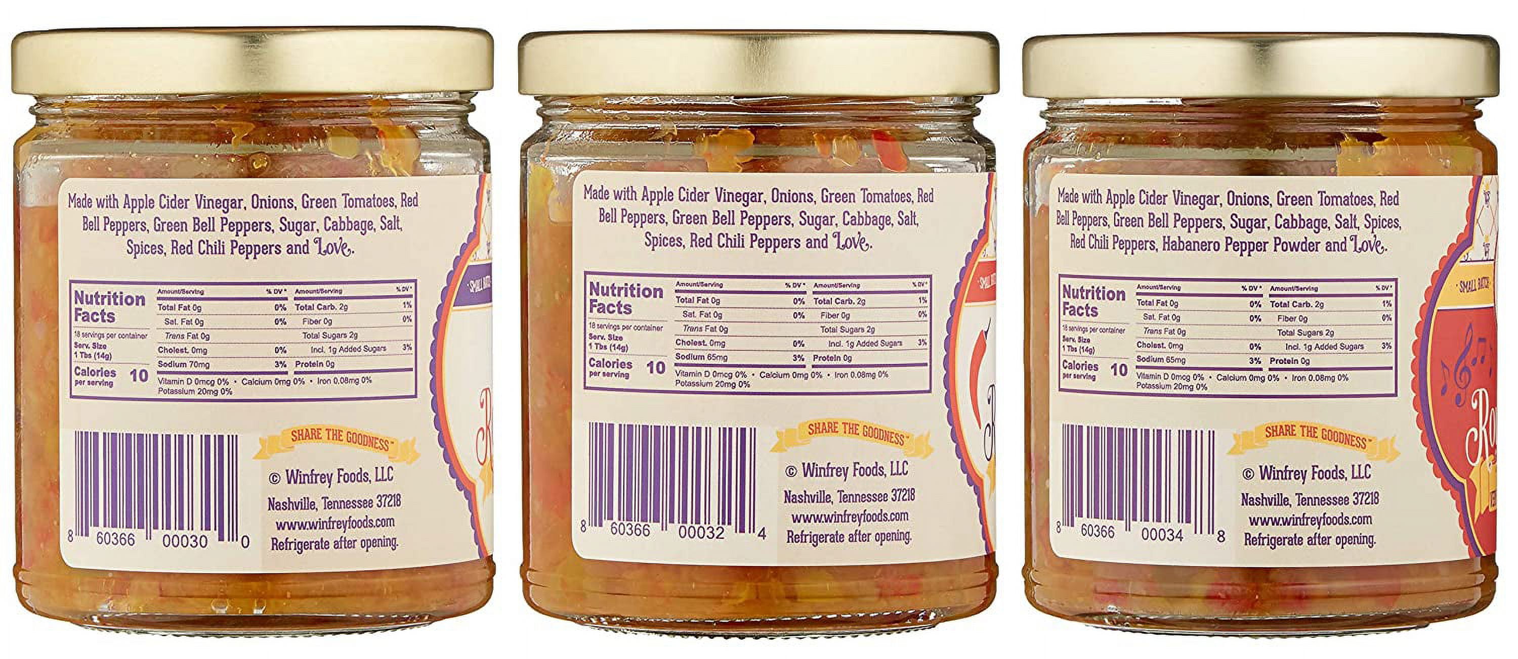 Winfrey Royal Relish Original