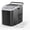 Black, variant on Countertop Ice Maker with Handle, Portable Bullet Ice Machine, 9 Ice Cubes in 6 Mins, 26lbs/24Hrs, Auto-Cleaning Function, Includes Ice Basket & Scoop, Ideal for Home, Kitchen, RV and Camping, Black