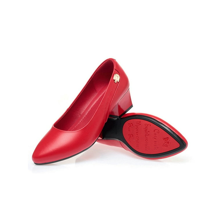 Red dress sale shoes for women