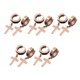 thumbnail image 1 of Qarigey 5 pares de pendientes cruzados pendientes de gota exquisitos Clip de oreja para fiestas de Navidad Día de San Valentín fiestas de Ropa, zapatos y accesorios Miscelánea tipo 15, 1 of 6