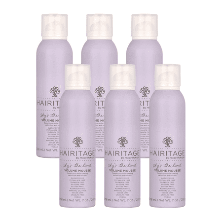 Hairitage Sky's the Limit Volume Mousse, 7 oz (Pack of 6)