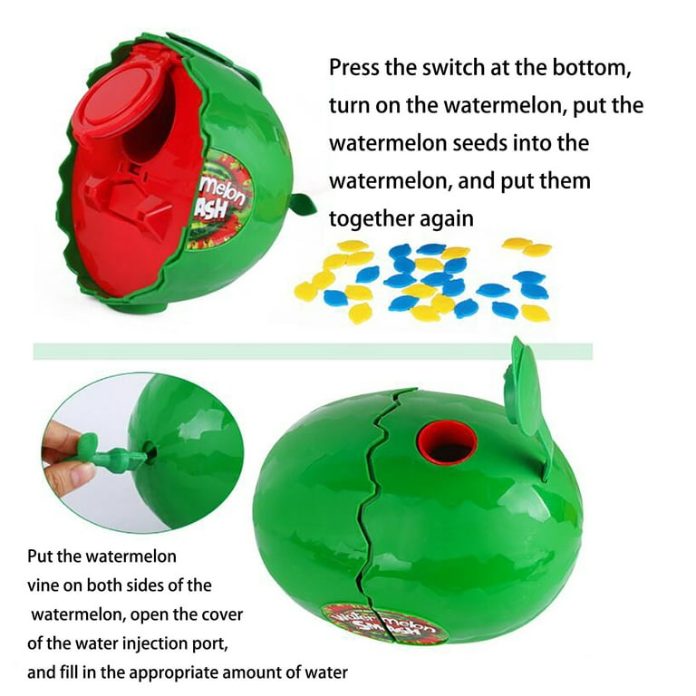 Watermelon Suspenseful Game, Watermelon Cracks and You Lose
