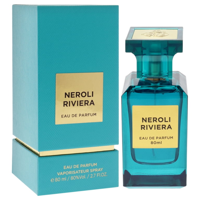 Fragrance World, Unisex EDP Spray, 2.7 oz, Neroli Riviera Woody