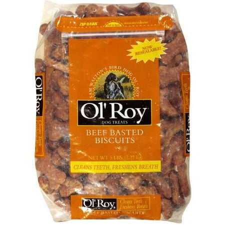 Ol Roy Beef Basted Biscuits 5lb