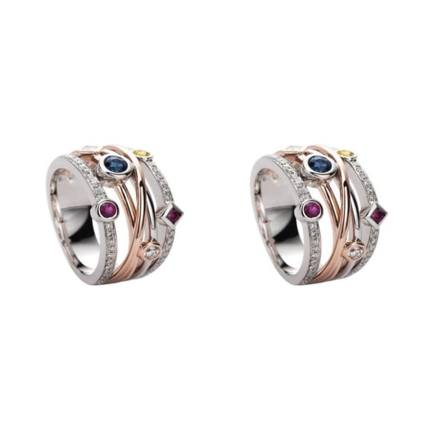 Qarigey Joyas elegantes y que no destiñen para los entusiastas de la nobleza y Y2K para mostrar la aleación en todas las ocasiones, Type1 NO1