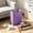 Purple-Free Size/PP, variant on Large Capacity Linen Laundry Hamper with Wooden Handles Foldable Waterproof Storage Basket for Clothes Blankets