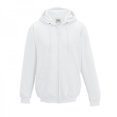 thumbnail image 1 of Awdis Plain Mens Hooded Full Zip Hoodie / Zoodie, 1 of 2