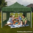 thumbnail image 3 of CNKOO 3x3x2m Pavilion Tent  Heavy Waterproof Wedding Party Tent Pavilion Accessories Rain  Cover Garden Sunshade Tent Outdoor Party Waterproof Oxford Cloth Tent, 3 of 7
