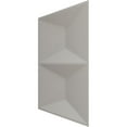 thumbnail image 4 of Ekena Millwork 11 7/8"W x 11 7/8"H Aberdeen EnduraWall Decorative 3D Wall Panel, UltraCover Satin Blossom White (Covers 0.98 Sq. Ft.), 4 of 6