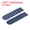 Blue-Black, variant on 10 Set Snapback Strap Cover, Double Row 14 Holes Plastic Adjustable Hat Snap Buckle Replacement (Brown)