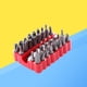 thumbnail image 5 of Juego de 33 puntas de seguridad con destornillador Torx hexagonal de estrella a prueba de manipulaciones y portapuntas., 5 of 8