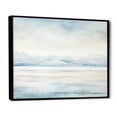 thumbnail image 2 of Designart "Antarctica'S Minimalist Glacier II" Glacier Floater Framed Canvas Art Print, 2 of 5