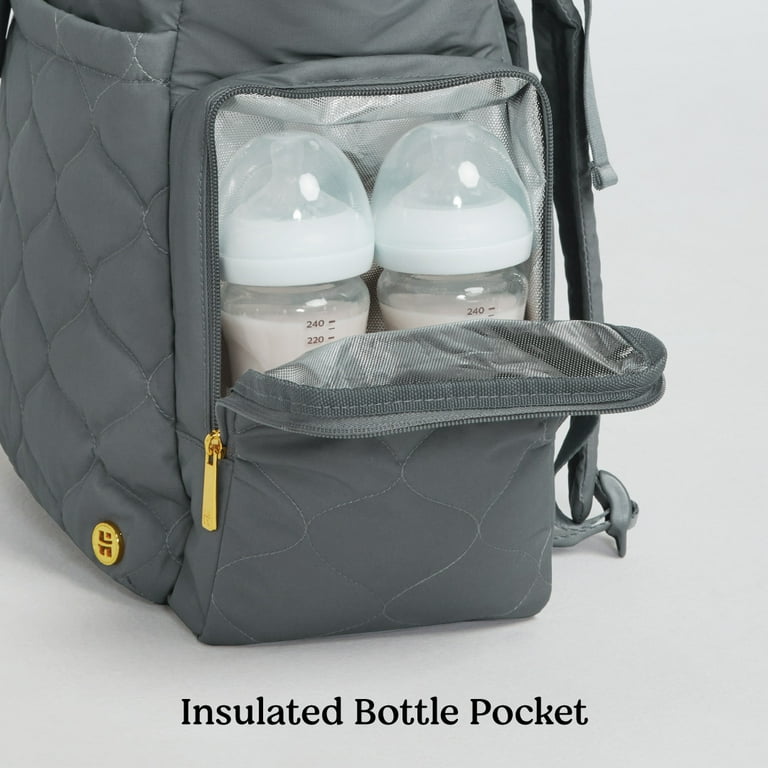 Huggies Cozy Hugg Pack Diaper Bag, Quiet Shade, Gray - Walmart.com