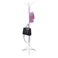 thumbnail image 1 of Furinno FNBK-22123 Yijin Metal Hat and Coat Stand, White, 1 of 2