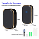 thumbnail image 2 of "Timbre Inalambrico Exterior Con 1 Transmisor Y 1 Receptor negro ", 2 of 5