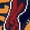NAVY, variant on Wolverine - Wolverine Pixel - Men's Short Sleeve Graphic T-Shirt