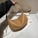 thumbnail image 2 of Bolso de mano de piel auténtica de color liso de lujo para mujer, bolso de piel de vaca de alta calidad, bolso bandolera para mujer, bolsos de moda para mujer, 2 of 5