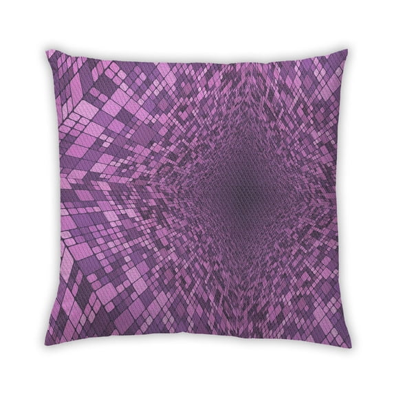 Ahgly Company Indoor Square Contemporary Throw Pillow, 18 inch by 18 inch