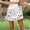White, variant on Qulqfy Womens Summer Mini A-Line Flare Skirts Skinny Wrap Boho High Waisted Plus Size Zipper White Skirt L