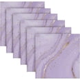 thumbnail image 5 of GZHJMY Purple Marble Satin Napkins 20x20 in,Soft Washable Cloth Dinner Napkins Square Table Napkins Decor for Party Wedding Banquet and Dinner 4PCS Decorative Washcloths, 5 of 7
