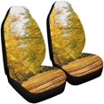 thumbnail image 2 of ABPHQTO Juego de 2 fundas para asientos de coche Forest Universal Auto Asientos delanteros Protector para coche, SUV sedán, camión, 2 of 3