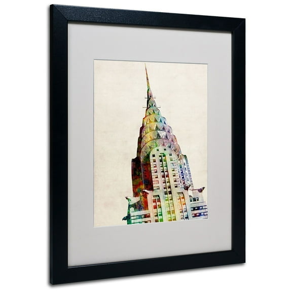 Trademark Art 'Chrysler Building' Canvas Art by Michael Tompsett