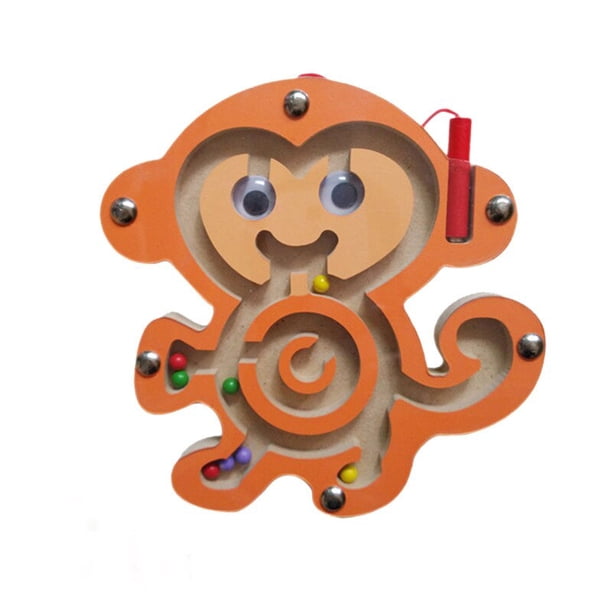 Juguetes educativos Montessori para bebés, juegos de rompecabezas de madera, juguetes educativos para el desarrollo del bebé, rompecabezas para niños de 1, 2 y 3 años Fivean unisex