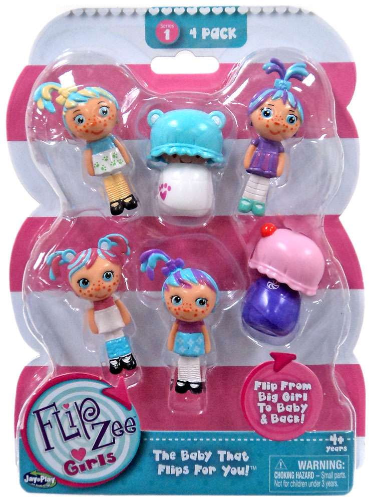 Brand New Flip Zee Girls Mini Baby Doll Series 