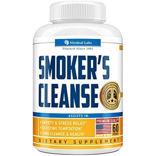 Lung Cleanse Support Supplement - Respiratory Supplements to Quit & Stop  Smoking Aids - Herbal Detox for Lungs & Bronchial Health - Smokers Cleanser